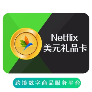 Netflix Gift Card 美国 奈飞 网飞 礼品卡 30美金 