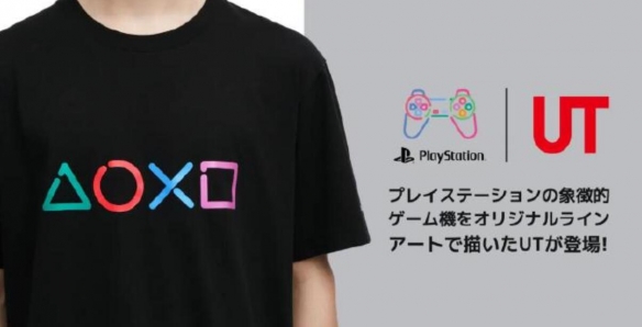 PlayStationX优衣库推出全新联动T恤